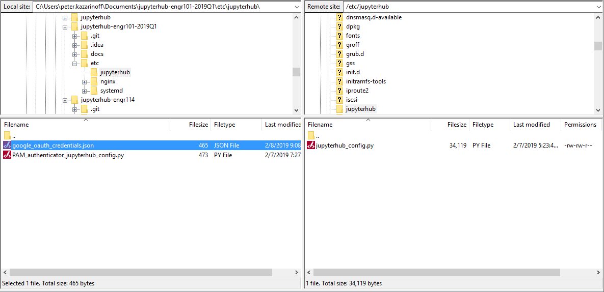 FileZilla Files 1