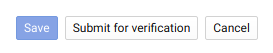 Google OAuth submit for verification